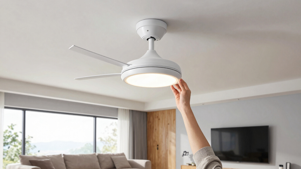 smart ceiling fans for living rooms