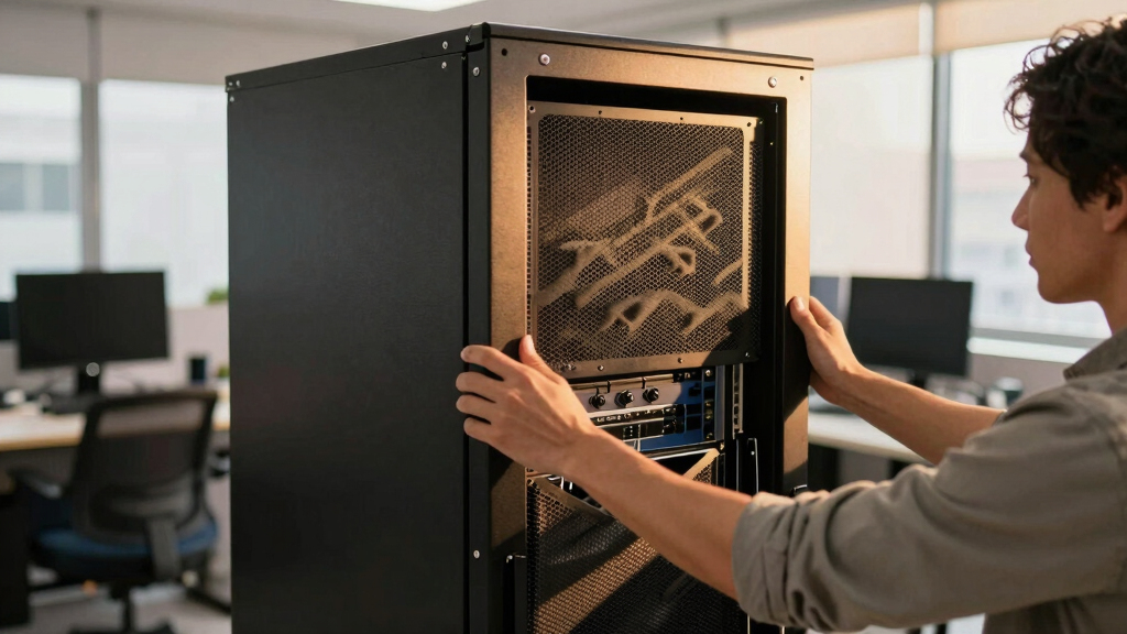 best sound-dampened server cabinet for offices