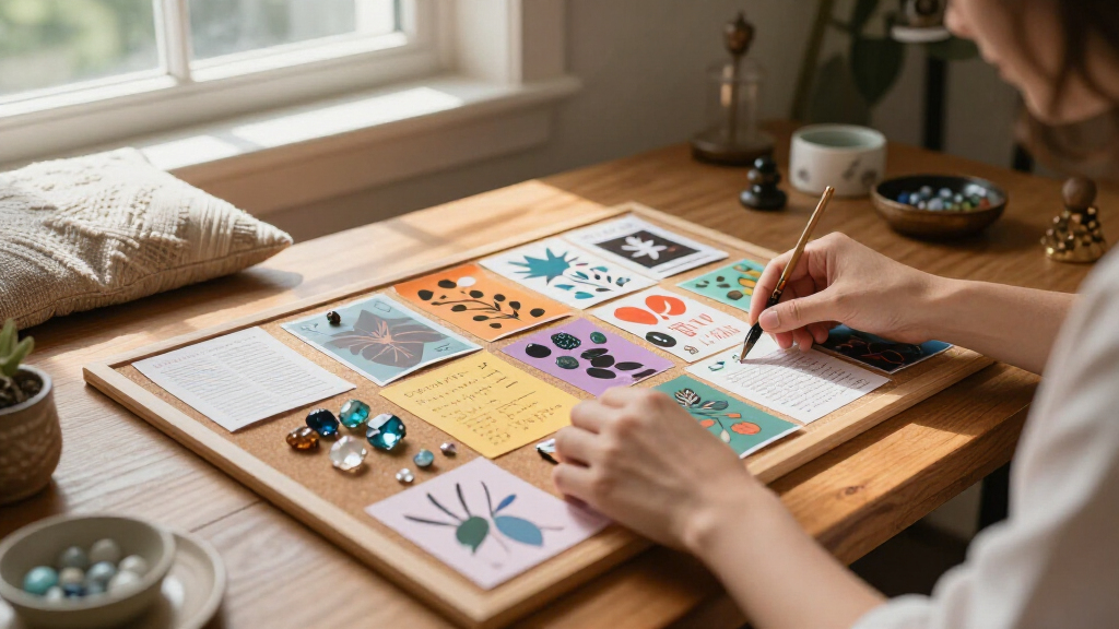 vision board supplies