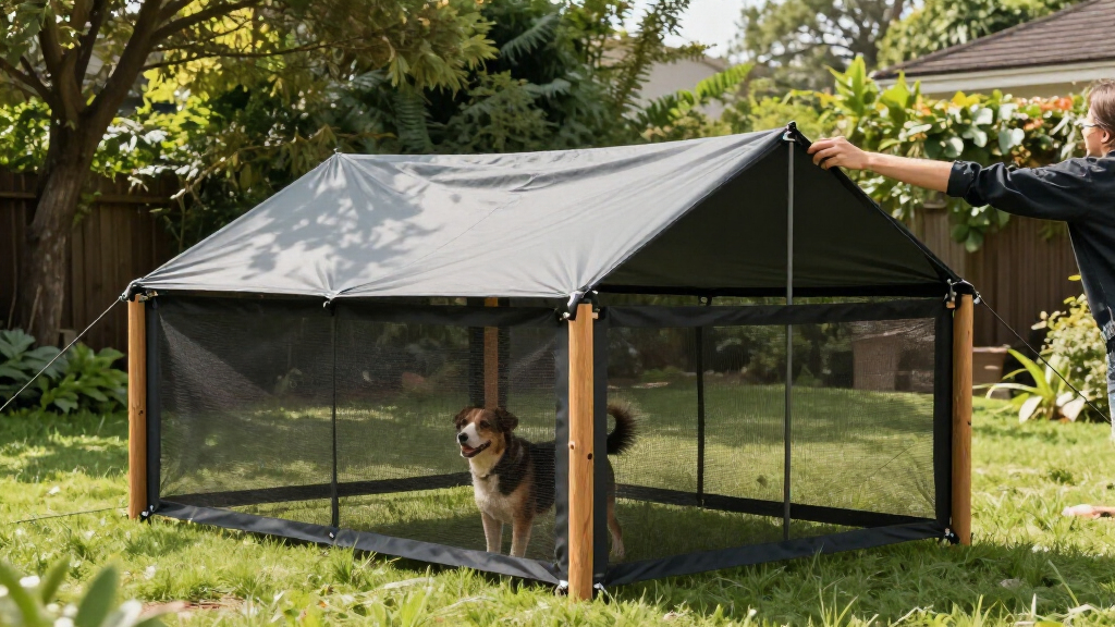 best weatherproof canopy for outdoor dog runs