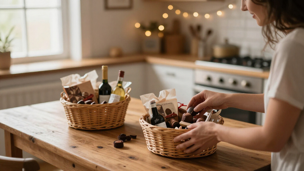 romantic gift baskets for couples