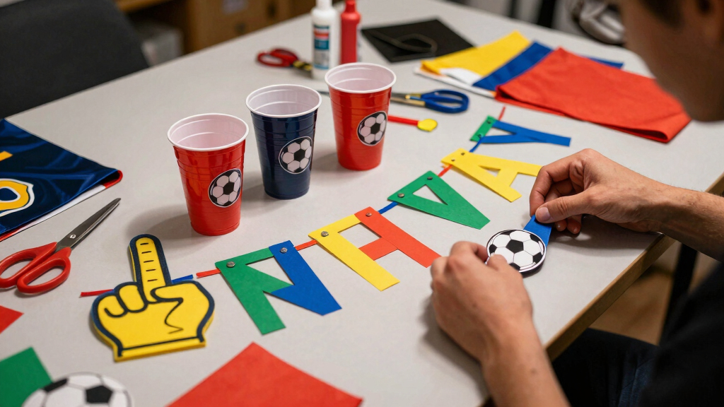 soccer fan party supplies