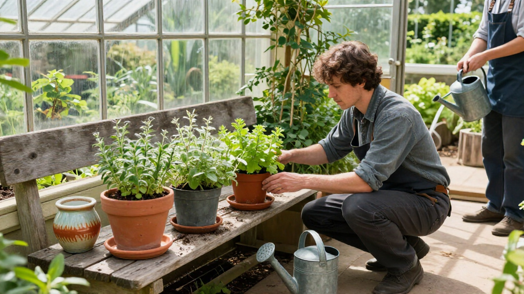 best potted garden plants