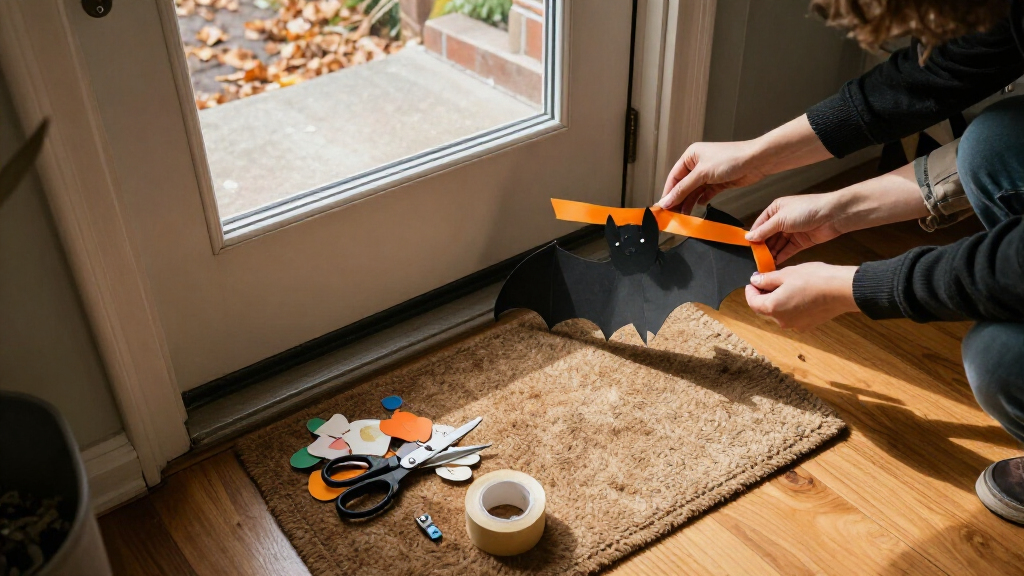 Halloween door decorations