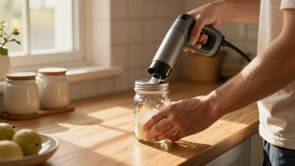 vacuum pump for mason jar sealing
