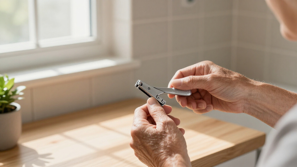 best easy grip nail clippers for seniors