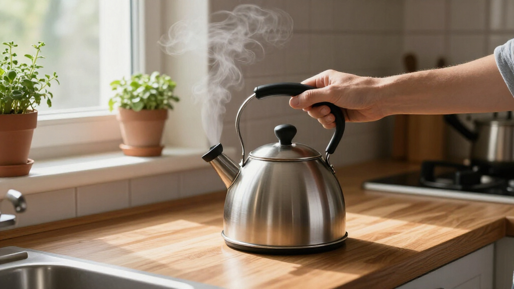 stainlesssteel kettles nonplastic