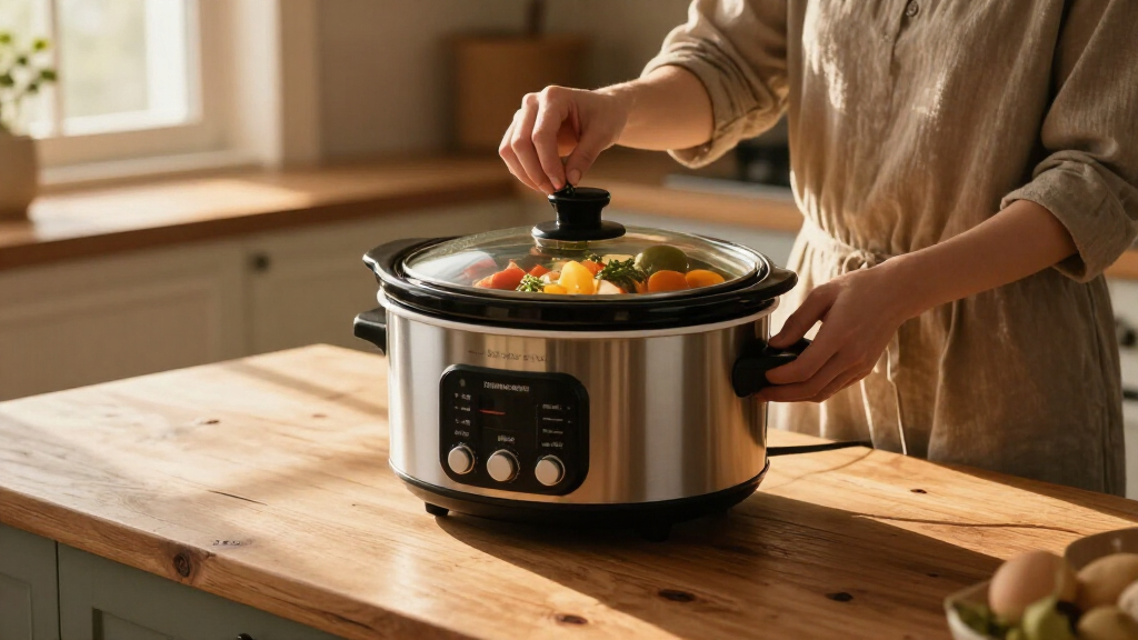 programmable slow cooker for set and forget meals