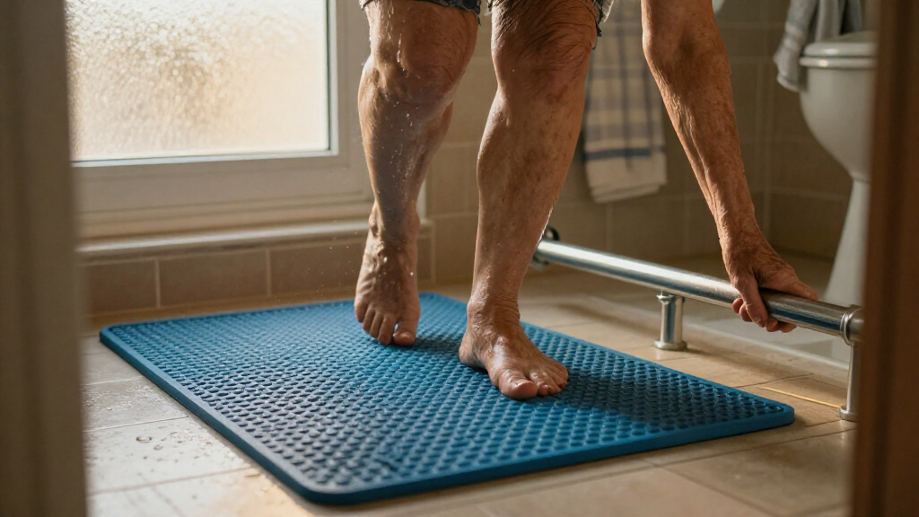 non slip shower mats for seniors