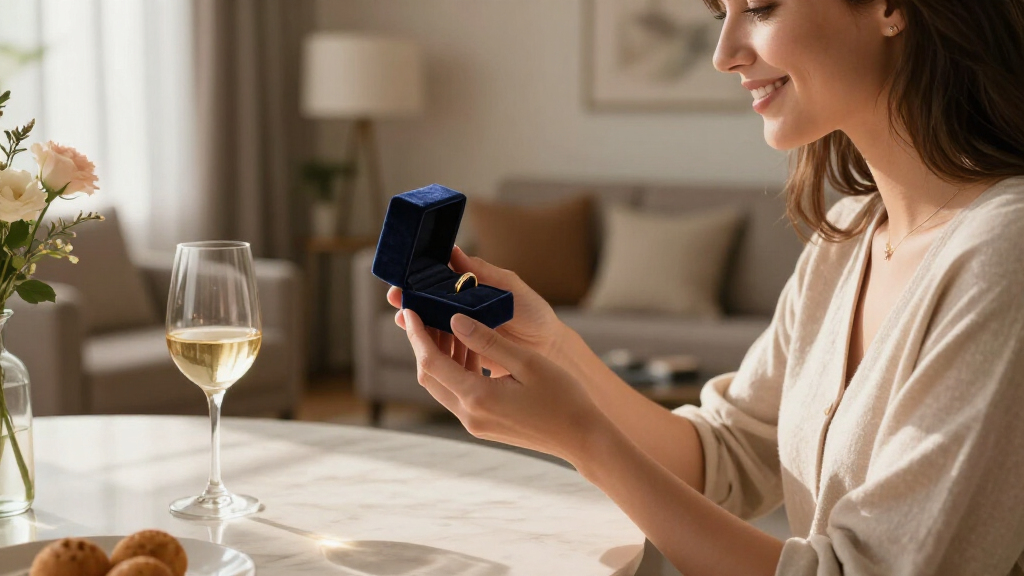 order luxury valentine ring gift sets