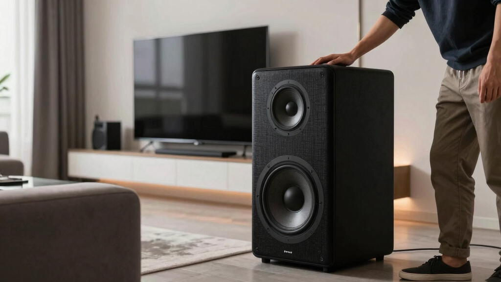 high-fidelity home theater speakers