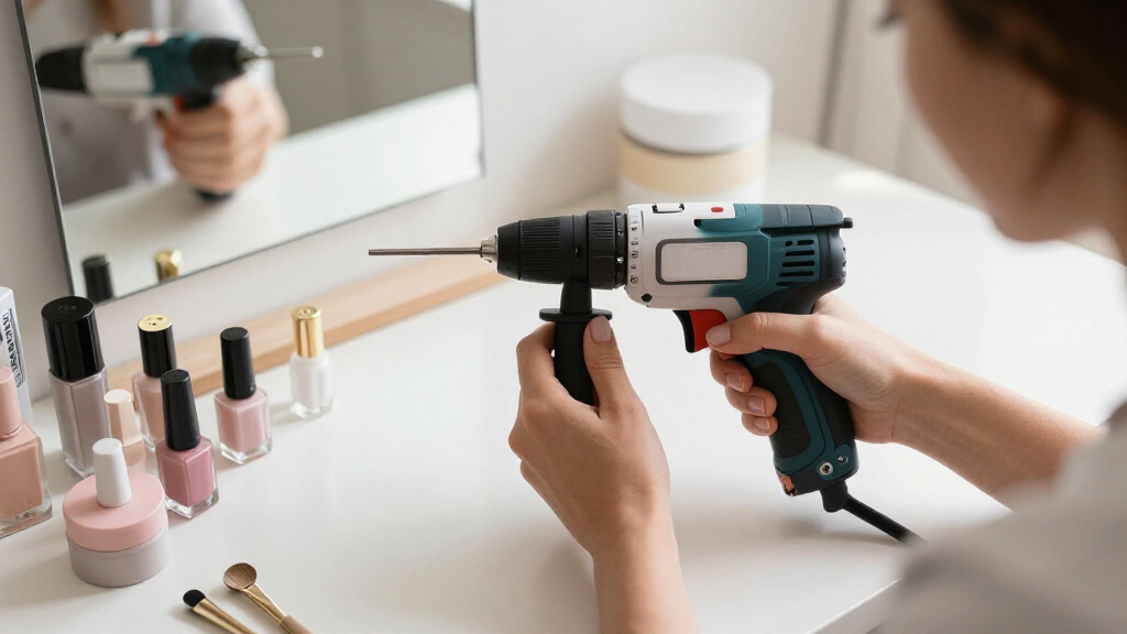 lownoise nail drill for home use