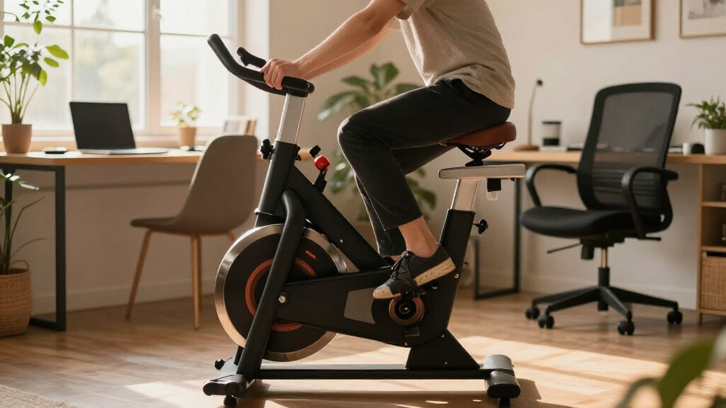 desk exercise bike premium