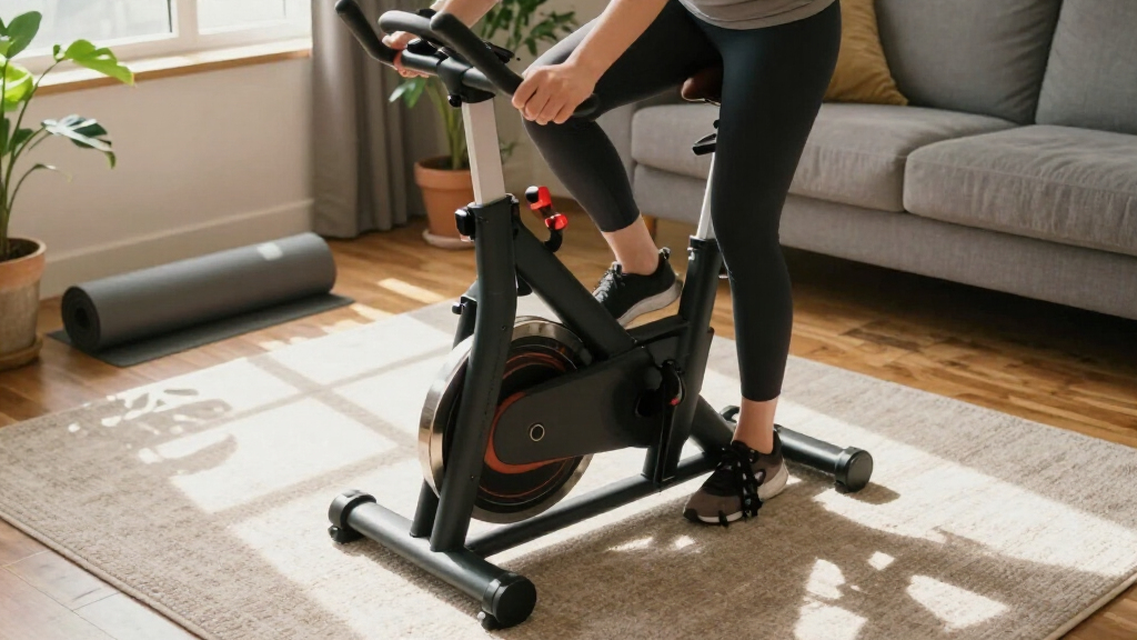 compact folding exercise bike