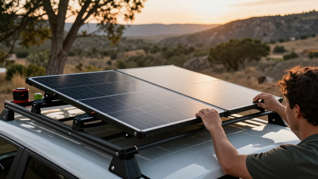 portable folding solar panels for camping