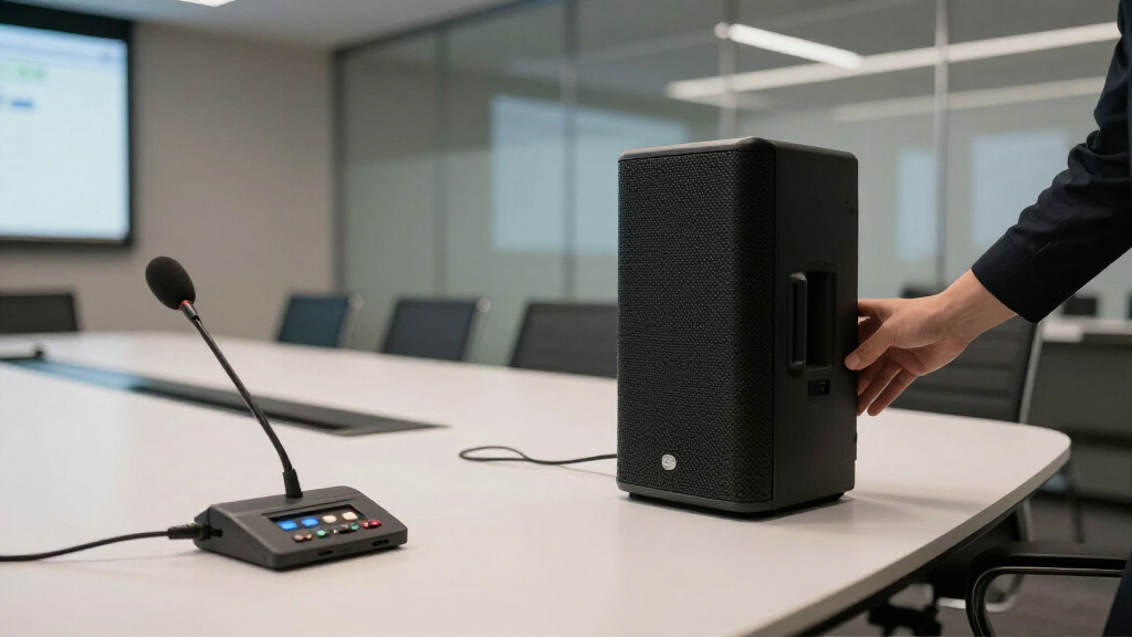 conference speakerphones for large meeting rooms