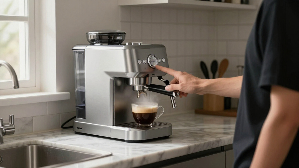 super automatic espresso machine for small kitchens