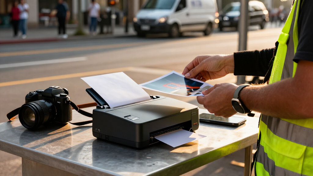 portable photo printers for journalists