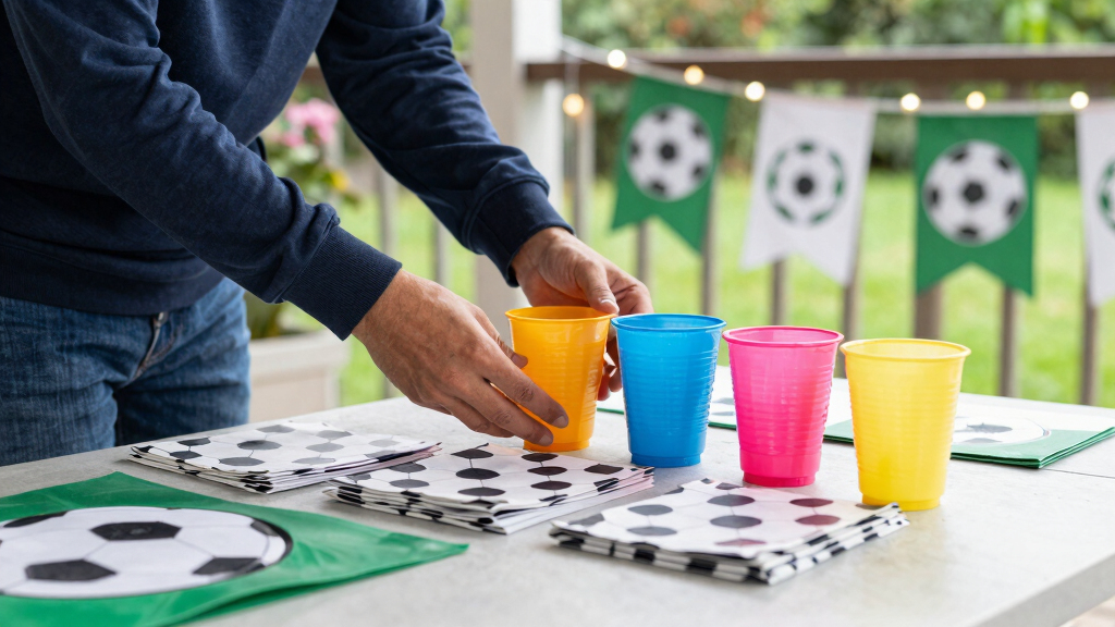 soccer-themed party supplies