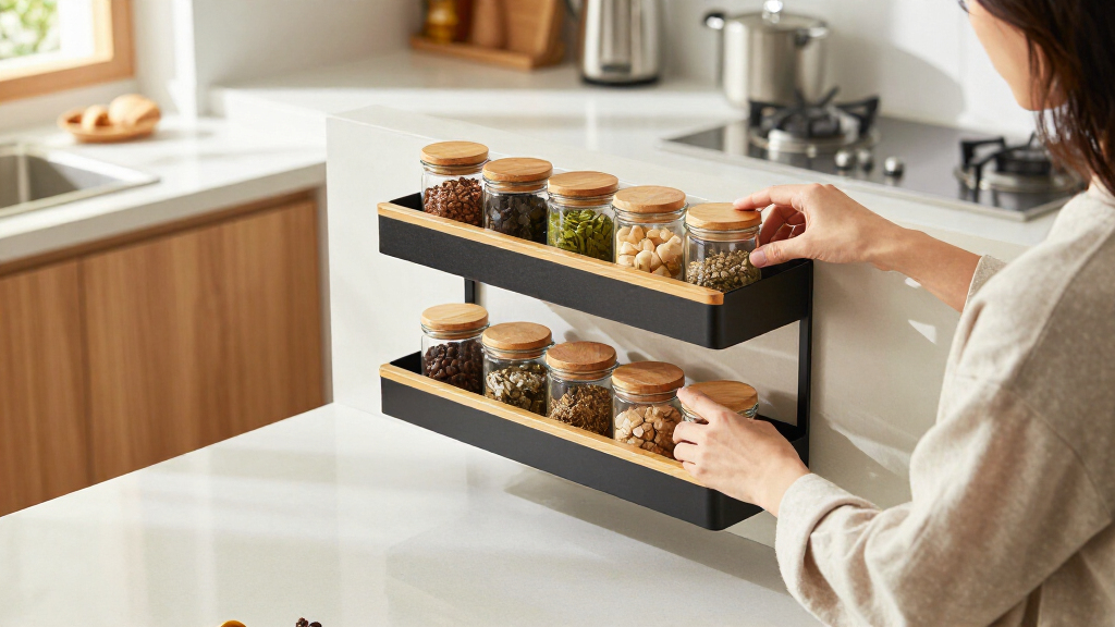best space-saving spice rack organizers
