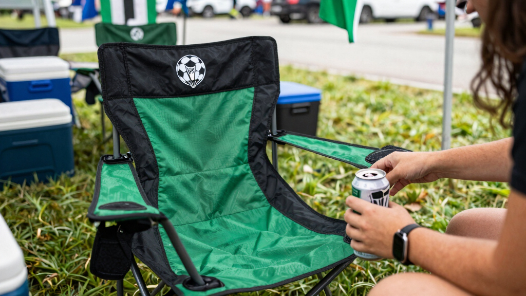 soccer fan tailgate chairs
