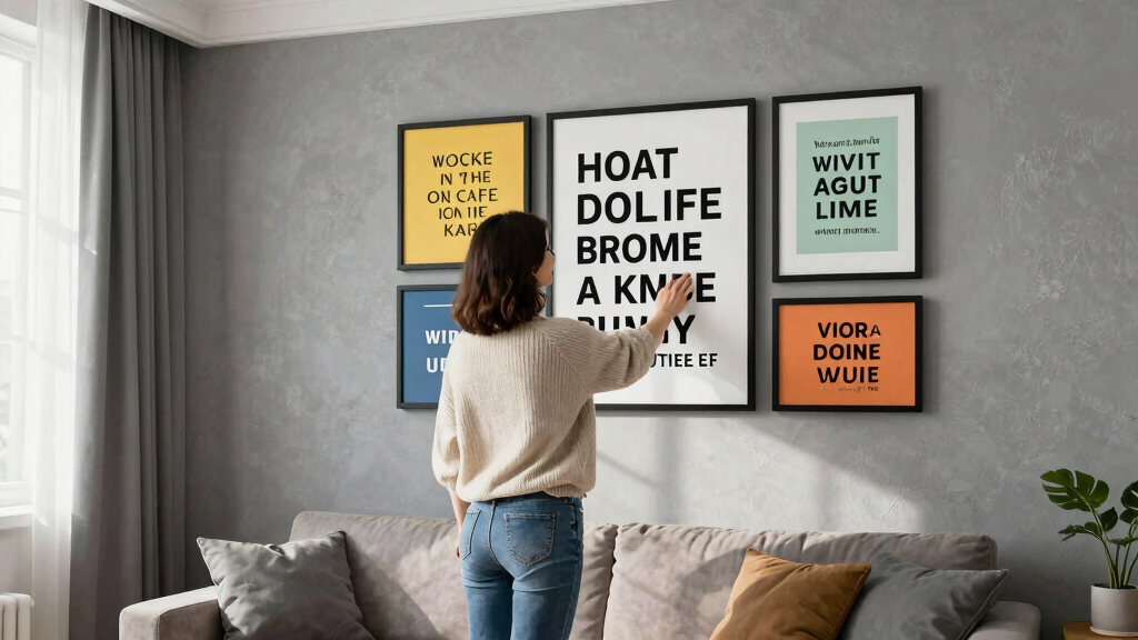 motivational quote wall art