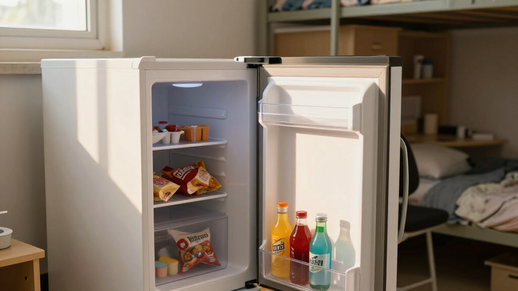 best dorm room mini fridge with freezer