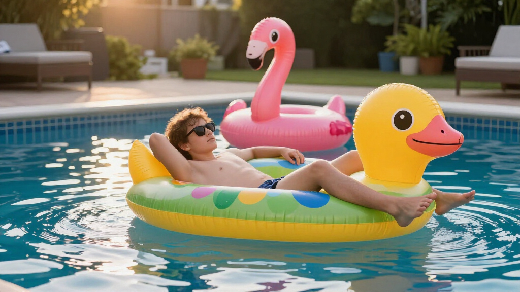 inflatable pool toys