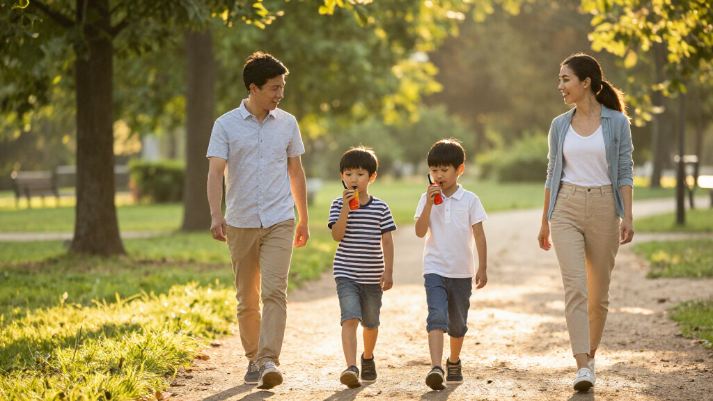 family walkietalkies