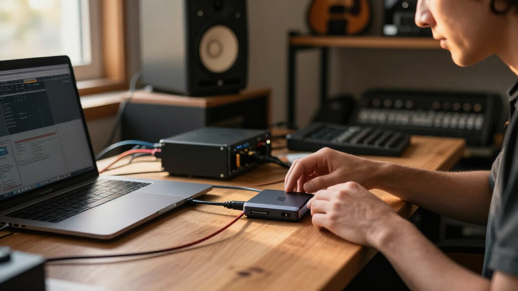 thunderbolt dock for mac audio workstations