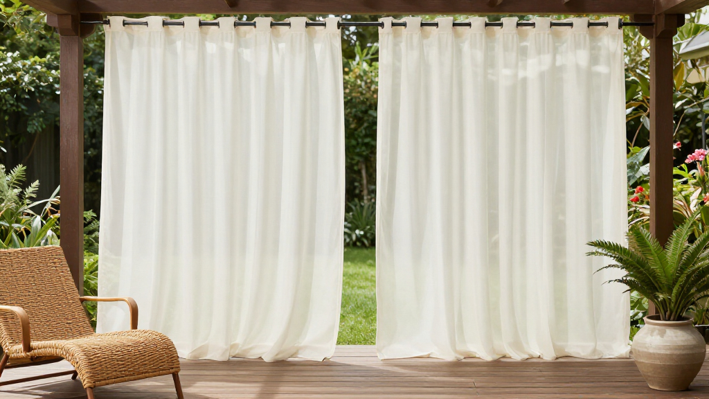 best outdoor curtains for afternoon sun