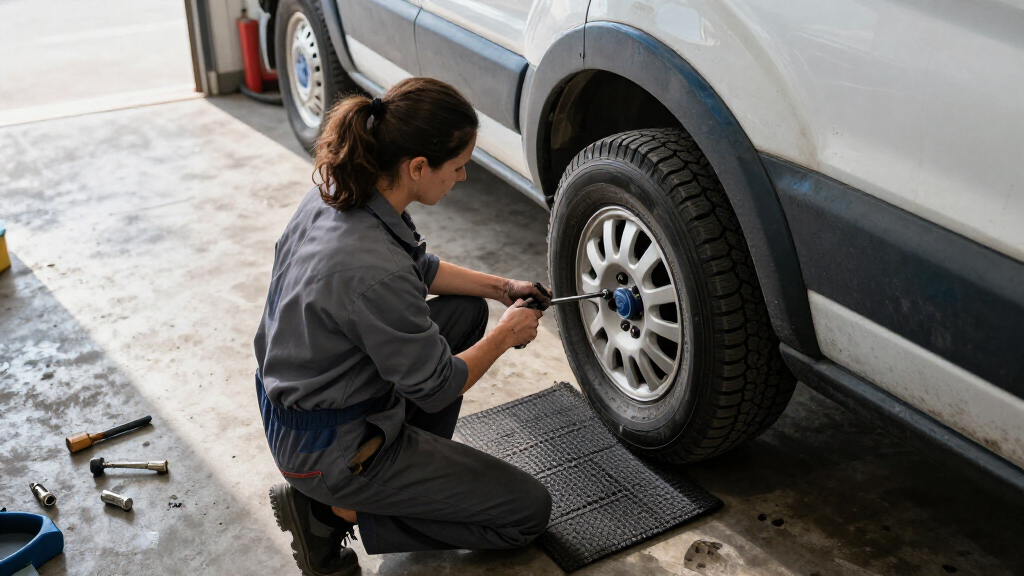 Ford Transit cargo van tires