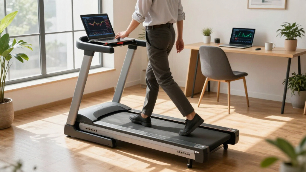 under desk treadmill for traders