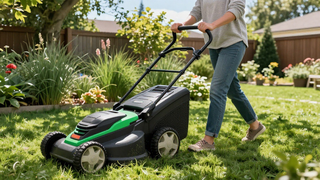self propelled lawn mower