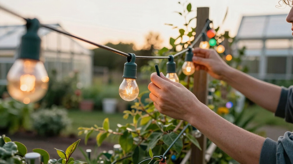 patriotic outdoor string lights