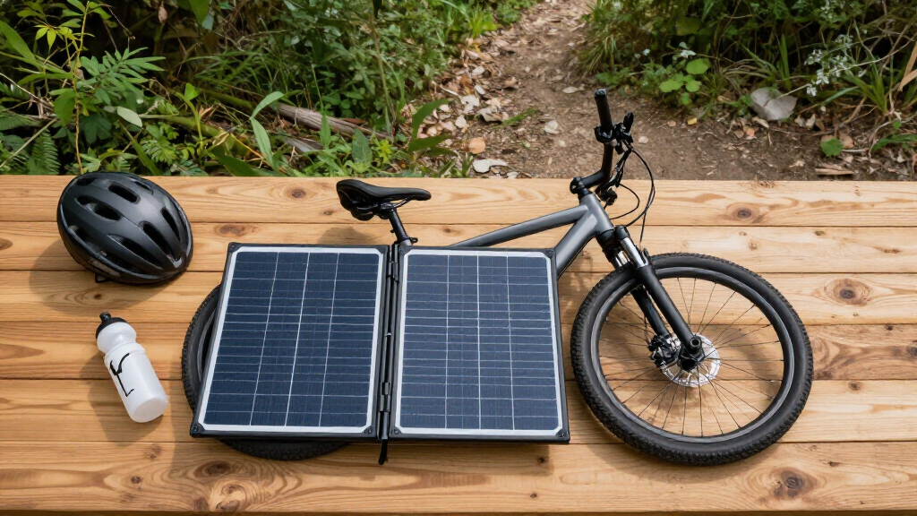 best foldable solar panel for e bike charging