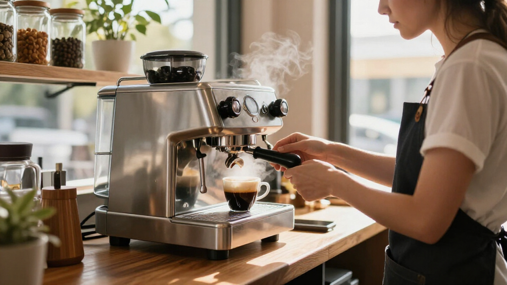 espresso machine for coffee shop