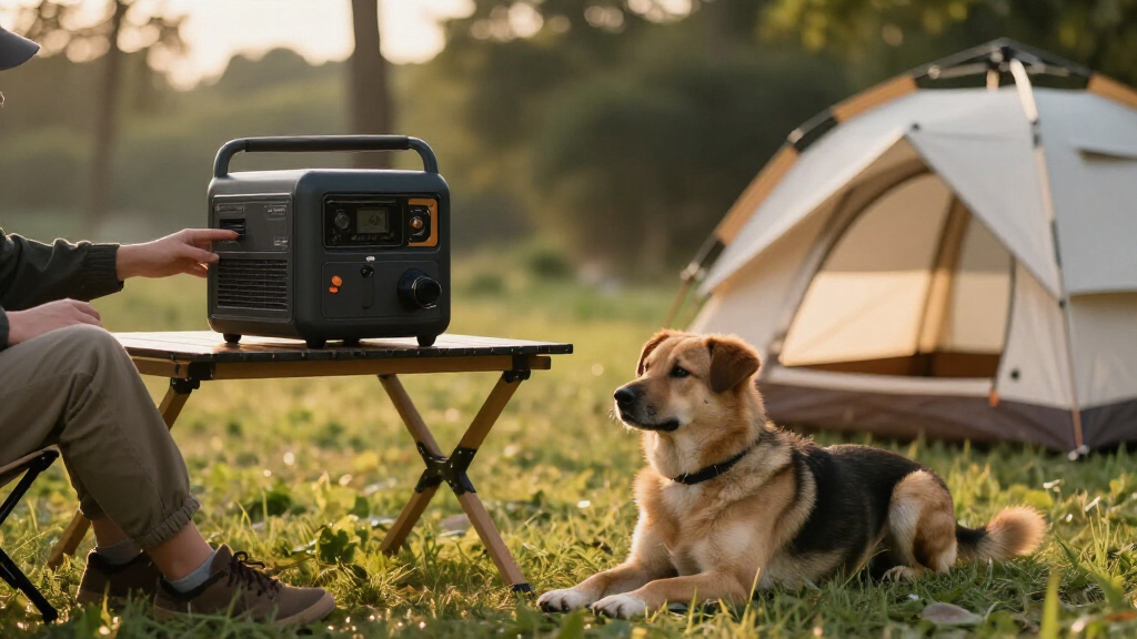 best quiet inverter generator for pet-friendly camping