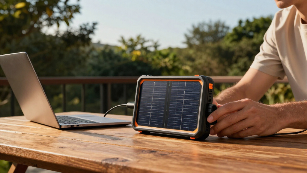solar-powered laptop chargers