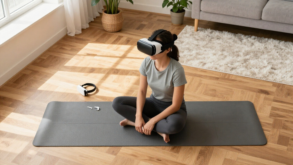 VR headset stands