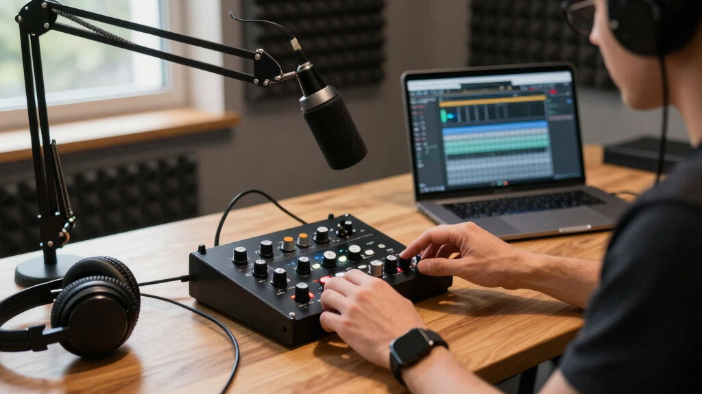 best audio interface for podcast studio