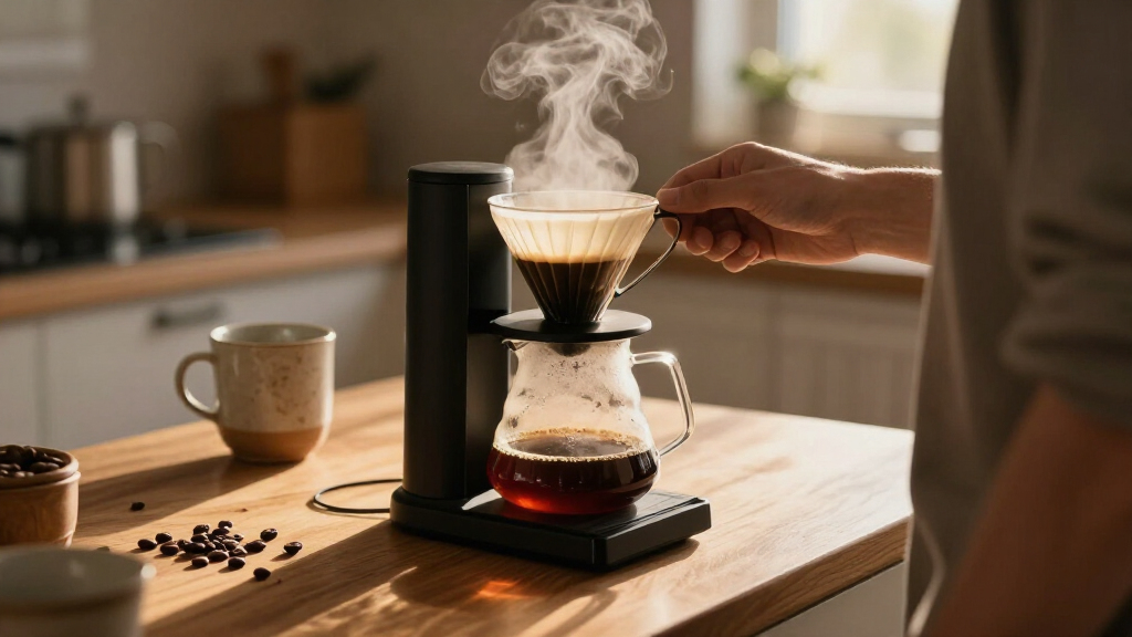 automatic pour over coffee maker