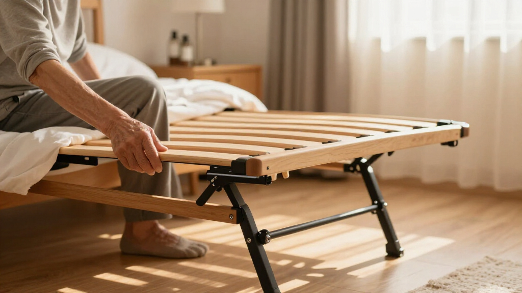 adjustable bed frame head and foot lift