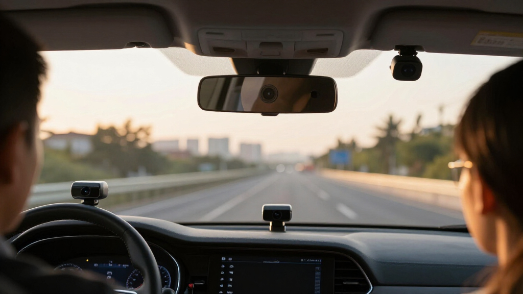 dash cams front and rear