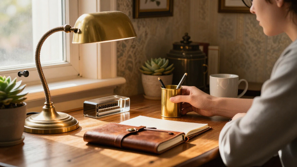 vintage desk accessories