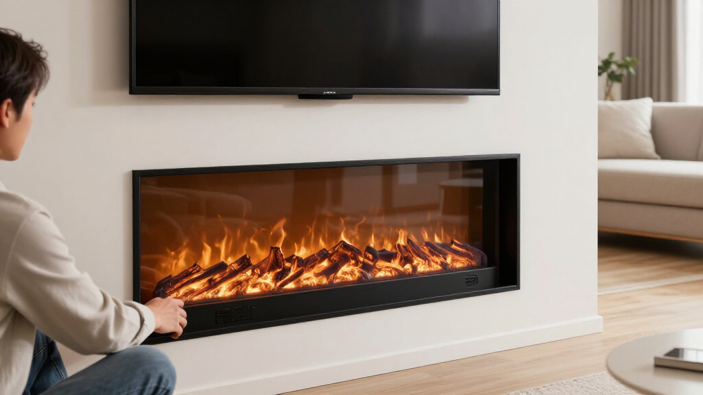 best electric fireplaces for media walls