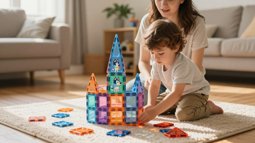 best Bluey magnetic tiles