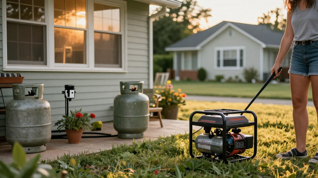 dual fuel portable generators