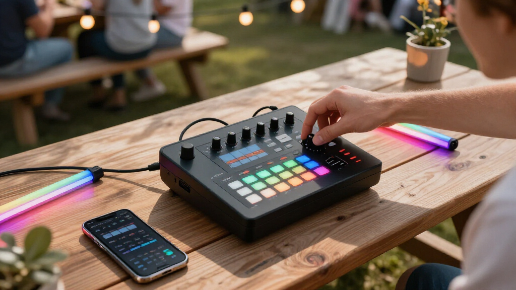 dmx controller for event lighting under 1200
