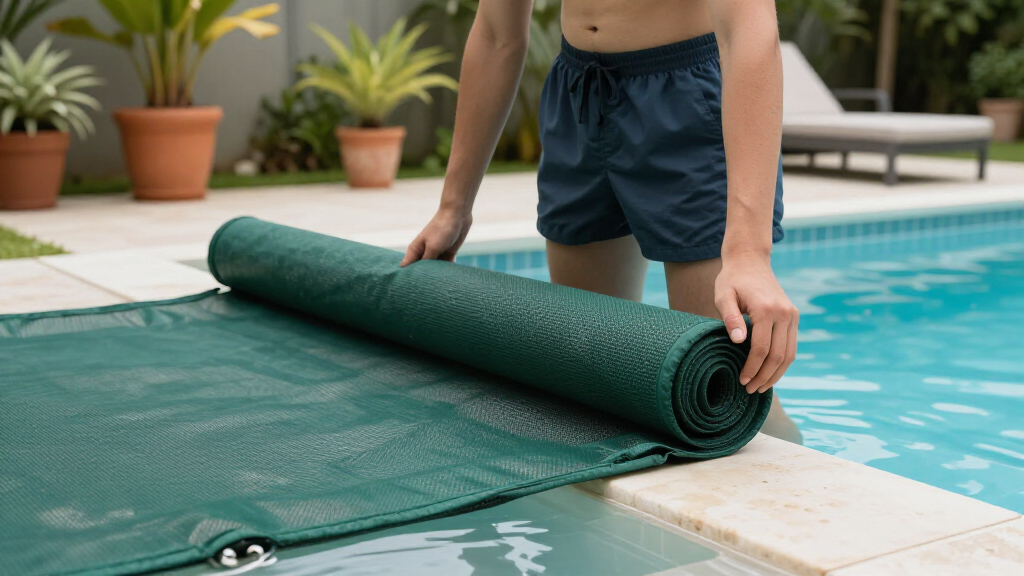 mesh pool safety covers